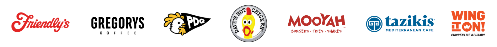 A graphic depicting some of Ovation's customers.